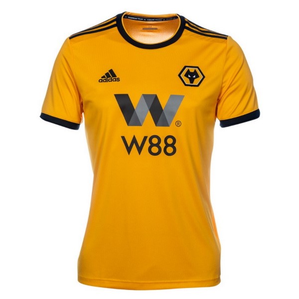 Camiseta Wolves Primera equipación 2018-2019 Amarillo